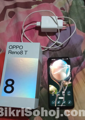 Oppo reno 8t (used)